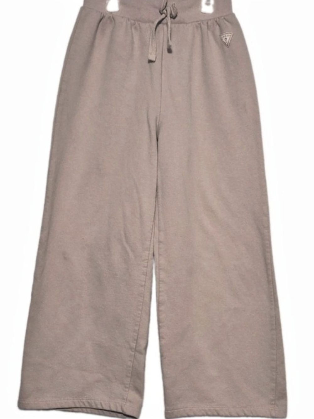 GUESS Wide Leg Sweatpants in Brown Size Medium Like New